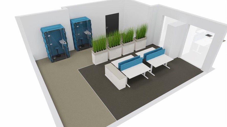 Barclay Bank: Banking workplace reference image.